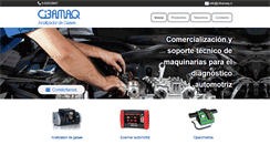 Desktop Screenshot of cibamaq.cl